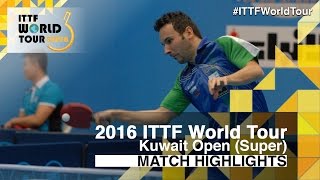 【Video】FAN Zhendong VS TOKIC Bojan, vòng 32 2016 Kuwait mở rộng 