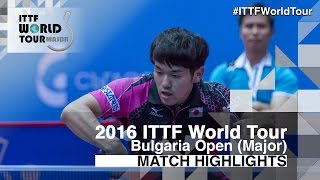 【Video】MIZUKI Oikawa VS Adrien Mattenet, vòng 16 2016 - Asarel Bulgaria Open 