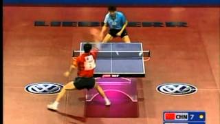 【Video】Wang Liqin VS OH Sangeun, bán kết 2005 Bảng Giải vô địch quần vợt thế giới