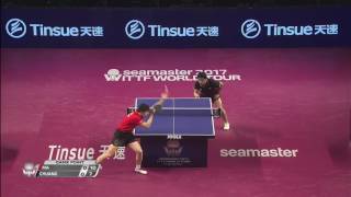 【Video】MA Long VS CHUANG Chih-Yuan, bán kết 2017 Seamaster 2017 Platinum, Qatar Open