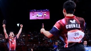 【Video】Hao Shuai・Ma Lin VS CHEN Chien-An・CHUANG Chih-Yuan, chung kết LIEBHERR giải vô địch bóng bàn thế giới 2013