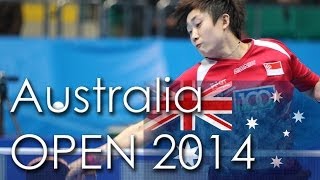 【Video】AIRI Abe VS Feng Tianwei, tứ kết GAC Nhóm 2014  Ozcare Úc mở 