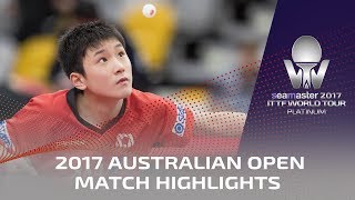 【Video】TOMOKAZU Harimoto VS LIM Jonghoon, vòng 32 2017 Seamaster 2017 Platinum, Australian Open